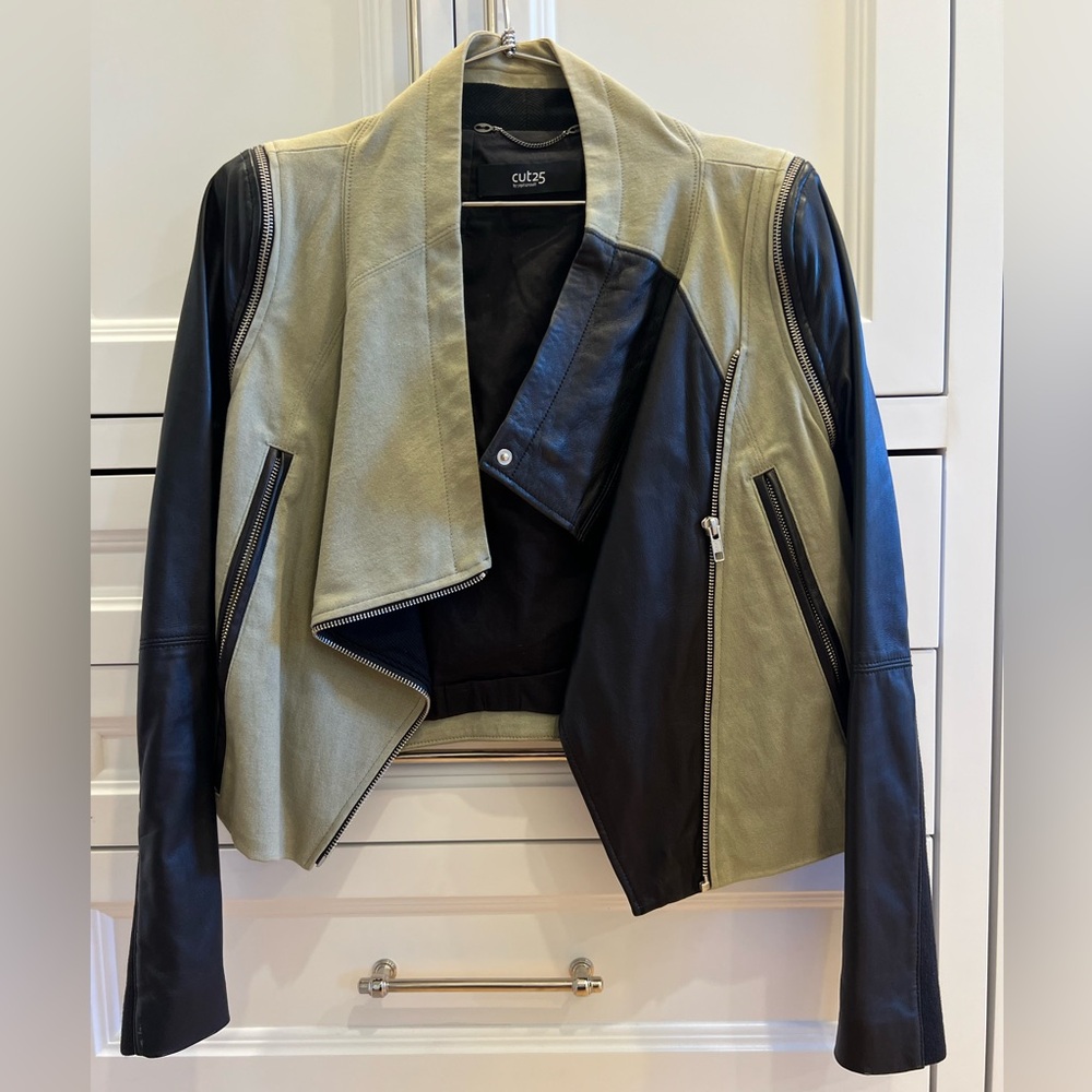 Cut 25 by Yigal Azrouel leather jacket